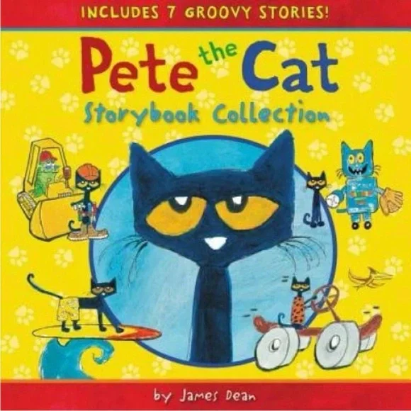 Pete the Cat Children's Book Storybook Collection: 7 Groovy Stories! Hardcover - Picture 1 of 12